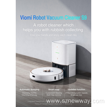 VIOMI S9 Robot Vacuum Cleaner wet and dry